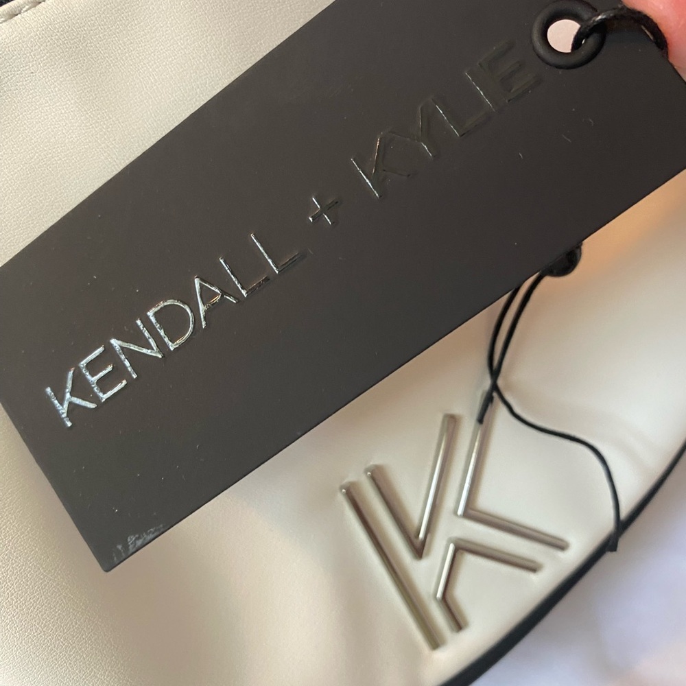 Kendall & Kylie Cream Designer Bag